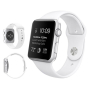 Силиконовый ремешок для Apple Watch 38/40/41 мм White, белый Силиконовый ремешок для Apple Watch 38/40/41 мм White, белый