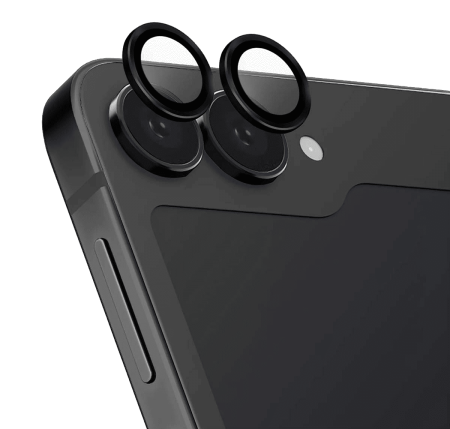 Защитное стекло для камеры Samsung Galaxy Z Flip6 UNIQ OPTIX Camera Lens protector Aluminium Черный Защитное стекло для камеры Samsung Galaxy Z Flip6 UNIQ OPTIX Camera Lens protector Aluminium Черный