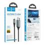 Кабель hoco. Lightning на HDMI, 2 м (UA15) Черный Кабель hoco. Lightning на HDMI, 2 м (UA15) Черный