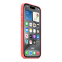 Чехол Silicone Case для Apple iPhone 15 Pro с MagSafe Guava, розовый Чехол Silicone Case для Apple iPhone 15 Pro с MagSafe Guava, розовый