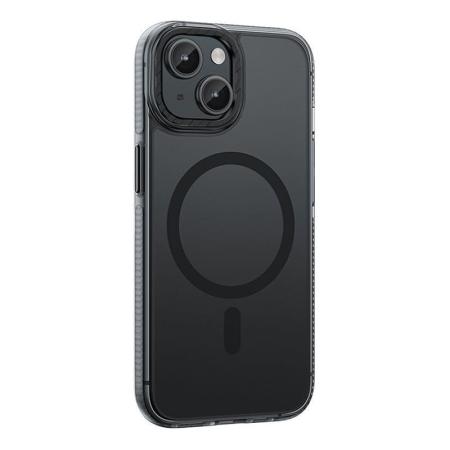 Чехол hoco. DROP PROOF Magnetic Smartphone Case для Apple iPhone 15 Прозрачный черный Чехол hoco. DROP PROOF Magnetic Smartphone Case для Apple iPhone 15 Прозрачный черный