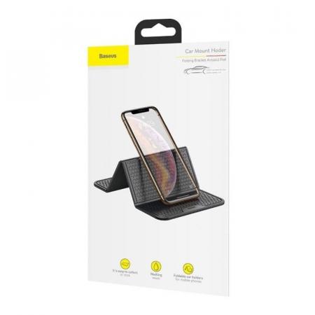 Коврик противоскользящий на торпеду Baseus Folding Bracket Antiskid Pad (SUWNT-01) Черный Коврик противоскользящий на торпеду Baseus Folding Bracket Antiskid Pad (SUWNT-01) Черный