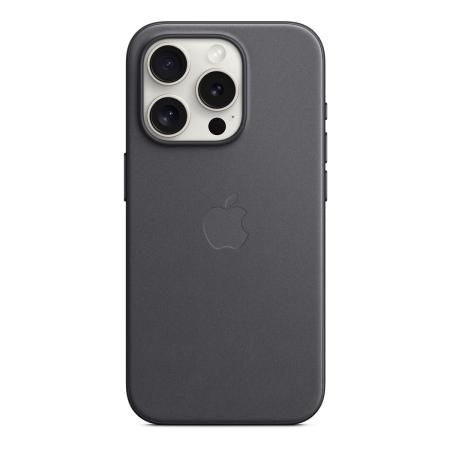 Чехол FineWoven Case для Apple iPhone 15 Pro с MagSafe Black, черный Чехол FineWoven Case для Apple iPhone 15 Pro с MagSafe Black, черный