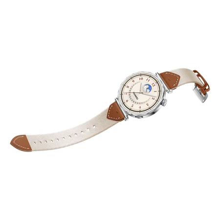 Часы HUAWEI Watch GT 5 Silver, 41 мм, цвет корпуса серебряный, цвет ремешка бежевый Часы HUAWEI Watch GT 5 Silver, 41 мм, цвет корпуса серебряный, цвет ремешка бежевый