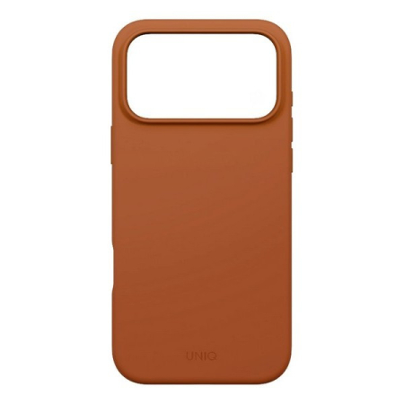 Чехол для iPhone 17 Pro с MagSafe UNIQ LINO (IP6.3P(2025)-LINOMSORG) Sunset Orange, оранжевый Чехол для iPhone 17 Pro с MagSafe UNIQ LINO (IP6.3P(2025)-LINOMSORG) Sunset Orange, оранжевый