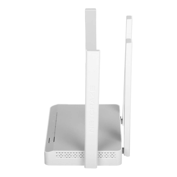 Wi-Fi роутер KEENETIC Netcraze Speedster, Wi-Fi 5, AC1200, 2.4/5ГГц, 4 WAN/LAN, (NC-3013) Белый