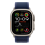 Apple Watch Ultra 2 (2024), 49 мм корпус из титана цвета «Natural», ремешок Trail Loop размера S/M цвета «Blue» Apple Watch Ultra 2 (2024), 49 мм корпус из титана цвета «Natural», ремешок Trail Loop размера S/M цвета «Blue»