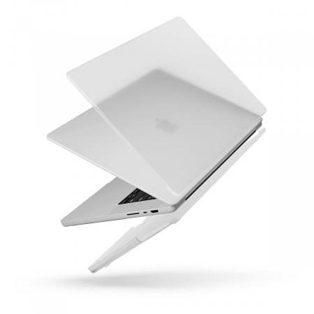 Чехол для Macbook Pro 14 (2021) UNIQ HUSK Pro Claro (MP14(2021)-CLAROMCLR) Прозрачный Чехол для Macbook Pro 14 (2021) UNIQ HUSK Pro Claro (MP14(2021)-CLAROMCLR) Прозрачный