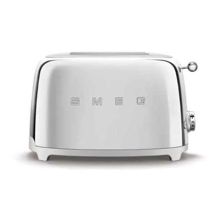 Тостер на 2 ломтика SMEG 50s style (TSF01SSEU) Хром Тостер на 2 ломтика SMEG 50s style (TSF01SSEU) Хром
