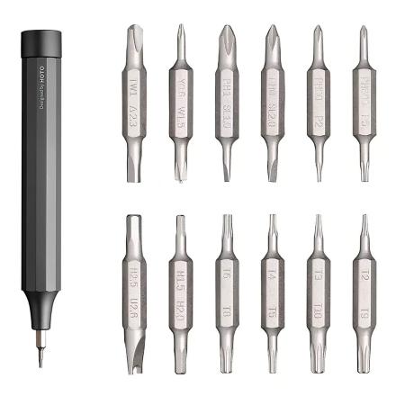 Отвертка Xiaomi Hoto Precision Screwdriver Kit 24в1 (QWLSD004) Серый Отвертка Xiaomi Hoto Precision Screwdriver Kit 24в1 (QWLSD004) Серый