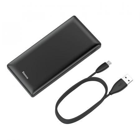 Внешний аккумулятор Baseus Fast charge 15W Mini JA 20000mAh (PPJAN-B01) Черный Внешний аккумулятор Baseus Fast charge 15W Mini JA 20000mAh (PPJAN-B01) Черный