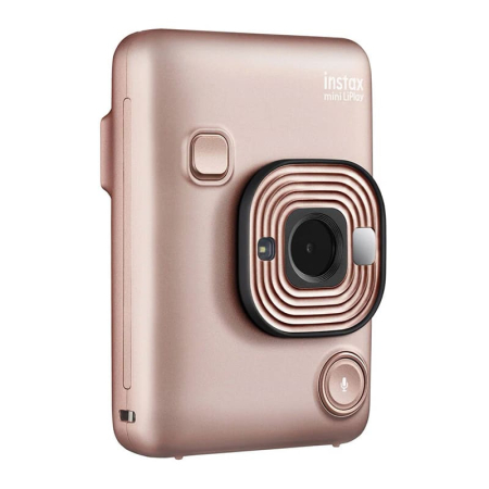 Фотоаппарат моментальной печати Fujifilm Instax Mini LiPlay Blush Gold, золотой Фотоаппарат моментальной печати Fujifilm Instax Mini LiPlay Blush Gold, золотой
