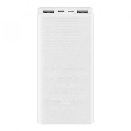Портативный аккумулятор Xiaomi Mi Power Bank 3 20000mAh 18W (PLM18ZM) Белый Портативный аккумулятор Xiaomi Mi Power Bank 3 20000mAh 18W (PLM18ZM) Белый