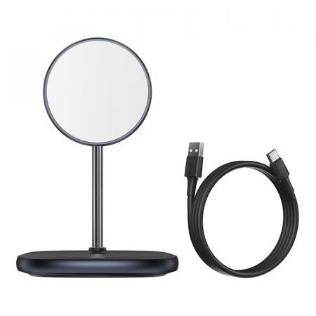 Беспроводное зарядное устройство Baseus (BS-W519) Black, черный Беспроводное зарядное устройство Baseus (BS-W519) Black, черный