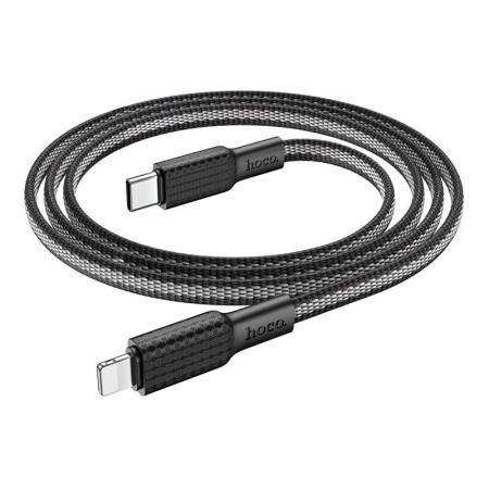 Кабель hoco. Type-C – Type-C “Jaeger” PD (X69) Черно-белый Кабель hoco. Type-C – Type-C “Jaeger” PD (X69) Черно-белый
