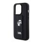 Чехол Karl Lagerfeld для iPhone 15 Pro Karl hc gripstand saffiano kc pins (KLHCP15LGSAKCPK) Черный Чехол Karl Lagerfeld для iPhone 15 Pro Karl hc gripstand saffiano kc pins (KLHCP15LGSAKCPK) Черный