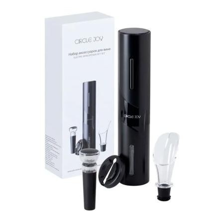Электрический штопор Bomidi Wine Set 4в1 (CJ-TZ07) Черный Электрический штопор Bomidi Wine Set 4в1 (CJ-TZ07) Черный