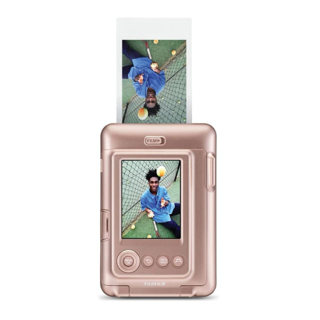 Фотоаппарат моментальной печати Fujifilm Instax Mini LiPlay Blush Gold, золотой Фотоаппарат моментальной печати Fujifilm Instax Mini LiPlay Blush Gold, золотой