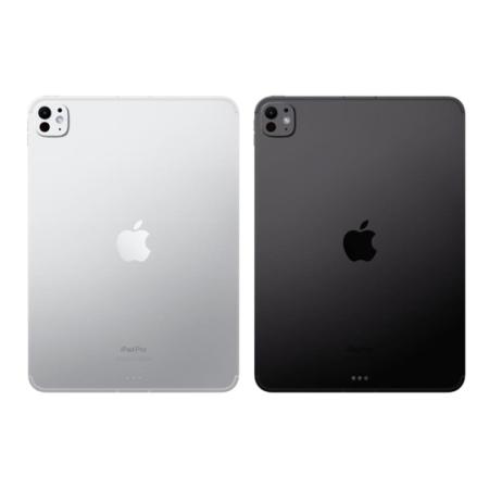 Apple iPad Pro 13" (M4, 2024, 7 gen) Wi-Fi + Cellular 2Tb, нанотекстурное стекло, Silver, серебристый