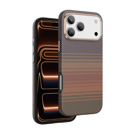 Чехол для iPhone 17 с MagSafe KEEPHONE Kevlar Заход солнца