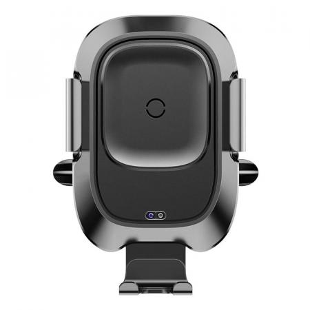 Автомобильный держатель с функцией беспроводной зарядки Baseus Smart Wireless Charger с датчиком (WXZN-01) Черный Автомобильный держатель с функцией беспроводной зарядки Baseus Smart Wireless Charger с датчиком (WXZN-01) Черный