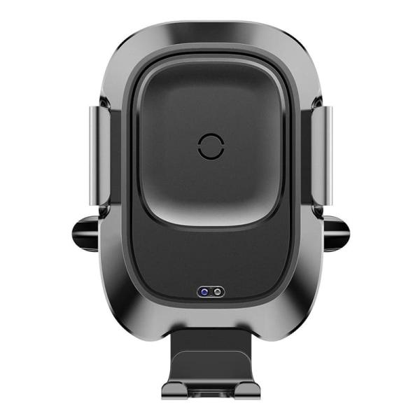 Автомобильный держатель с функцией беспроводной зарядки Baseus Smart Wireless Charger с датчиком (WXZN-01) Черный