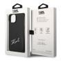 Чехол Karl Lagerfeld для iPhone 14 PU with Cardslot Signature logo Hard (KLHCP14SCSSK) Черный Чехол Karl Lagerfeld для iPhone 14 PU with Cardslot Signature logo Hard (KLHCP14SCSSK) Черный