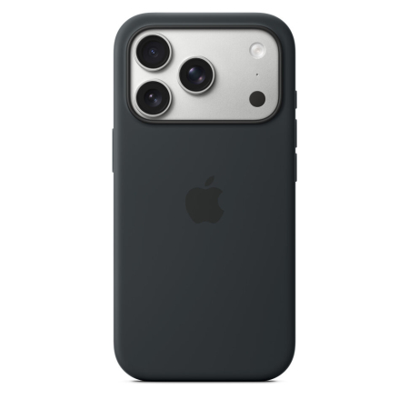 Чехол для Apple iPhone 17 Pro Silicone Case Black, чёрный Чехол для Apple iPhone 17 Pro Silicone Case Black, чёрный