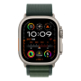 Apple Watch Ultra 2 (2024), 49 мм корпус из титана цвета «Natural», ремешок Alpine Loop размера L цвета «Dark Green» Apple Watch Ultra 2 (2024), 49 мм корпус из титана цвета «Natural», ремешок Alpine Loop размера L цвета «Dark Green»