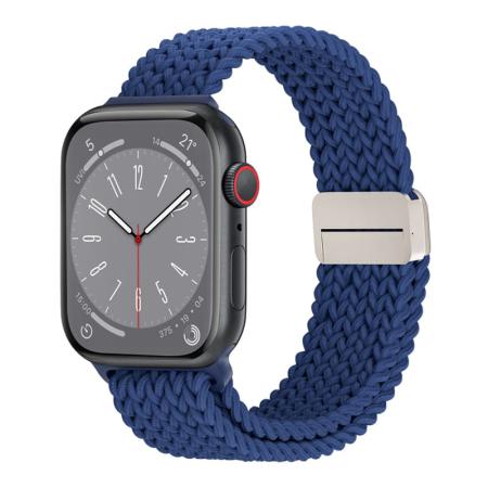 Ремешок для Apple Watch 38/40/41 мм WiWU Nylon Braided Magnetic (Wi-WB004) Синий Ремешок для Apple Watch 38/40/41 мм WiWU Nylon Braided Magnetic (Wi-WB004) Синий