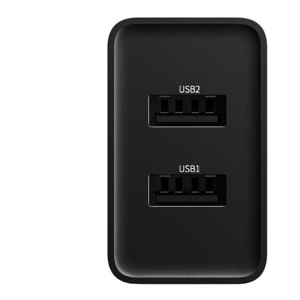 Сетевое зарядное устройство Baseus Speed Mini Dual USB Charger 10,5 Вт TC-012 (CCFS-R01) Черный