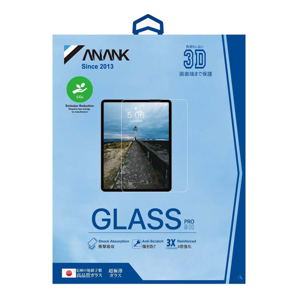 Защитное стекло для iPad Air 13" (2024) Anank curved clear glass