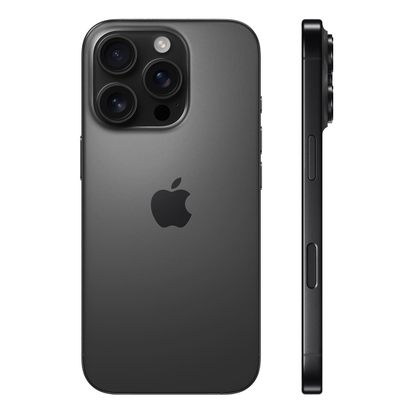 Apple iPhone 16 Pro 256Gb Dual SIM Black Titanium, титановый черный
