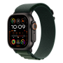 Apple Watch Ultra 2 (2024), 49 мм корпус из титана цвета «Black», ремешок Alpine Loop размера M цвета «Dark Green» Apple Watch Ultra 2 (2024), 49 мм корпус из титана цвета «Black», ремешок Alpine Loop размера M цвета «Dark Green»