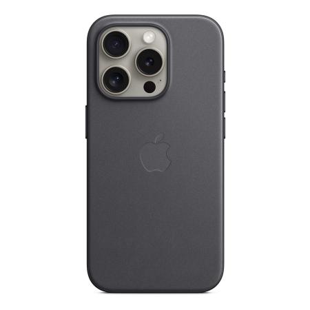 Чехол FineWoven Case для Apple iPhone 15 Pro с MagSafe Black, черный Чехол FineWoven Case для Apple iPhone 15 Pro с MagSafe Black, черный