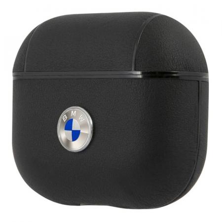 Чехол BMW для Airpods 3 Signature leather with metal logo (BMA3SSLBK) Черный Чехол BMW для Airpods 3 Signature leather with metal logo (BMA3SSLBK) Черный