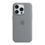 Чехол Silicone Case для Apple iPhone 15 Pro с MagSafe Clay, серый Чехол Silicone Case для Apple iPhone 15 Pro с MagSafe Clay, серый