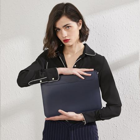 Чехол для MacBook Air 15.3" WiWU Skin Pro II Leather Sleeve Синий Чехол для MacBook Air 15.3" WiWU Skin Pro II Leather Sleeve Синий