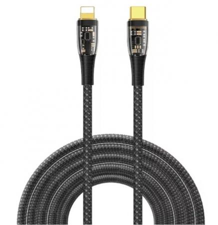 Кабель WiWU Type-C – Lightning Cable, 1,2m (TM01) Черный Кабель WiWU Type-C – Lightning Cable, 1,2m (TM01) Черный