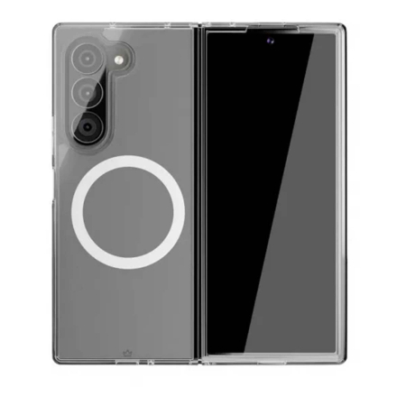 Чехол для Samsung Galaxy Z Fold 6 Clear Case Magsafe, прозрачный Чехол для Samsung Galaxy Z Fold 6 Clear Case Magsafe, прозрачный