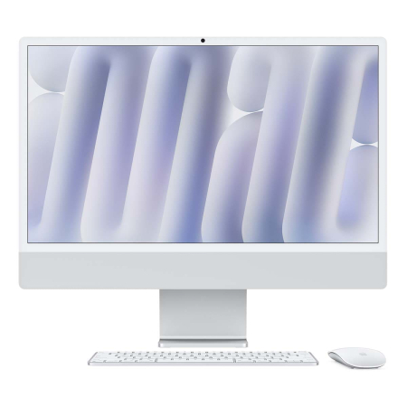 Apple iMac 24" (M4 10C CPU, 10C GPU, 2024) Retina 4,5K, 16Gb, 256Gb SSD (MWUU3) Silver, серебристый Apple iMac 24" (M4 10C CPU, 10C GPU, 2024) Retina 4,5K, 16Gb, 256Gb SSD (MWUU3) Silver, серебристый