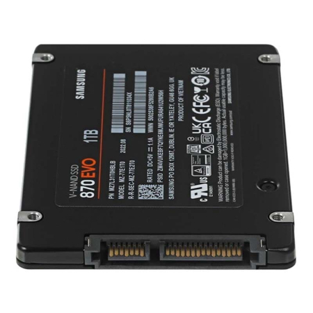 SSD накопитель Samsung 870 Evo 2.5", 1Tb (MZ-77E1T0BW) SSD накопитель Samsung 870 Evo 2.5", 1Tb (MZ-77E1T0BW)