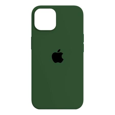 Чехол Silicone Case для Apple iPhone 14 Темно-зеленый Чехол Silicone Case для Apple iPhone 14 Темно-зеленый
