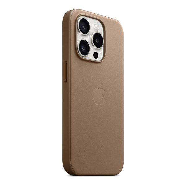 Чехол FineWoven Case для Apple iPhone 15 Pro с MagSafe Taupe, бежевый