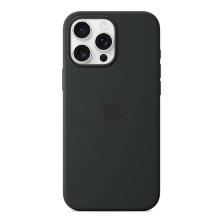 Чехол Silicone Case для Apple iPhone 16 Pro Max Black, черный Чехол Silicone Case для Apple iPhone 16 Pro Max Black, черный