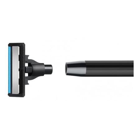 Набор для бритья Xiaomi пена, подставка, бритвенный станок Lemon H300-6 Черный Набор для бритья Xiaomi пена, подставка, бритвенный станок Lemon H300-6 Черный