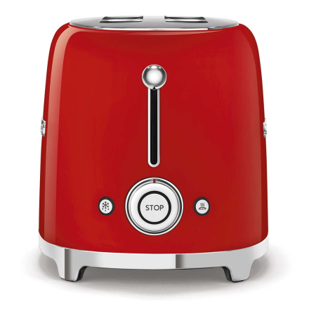 Тостер на 4 ломтика SMEG 50s style (TSF02RDEU) Красный Тостер на 4 ломтика SMEG 50s style (TSF02RDEU) Красный