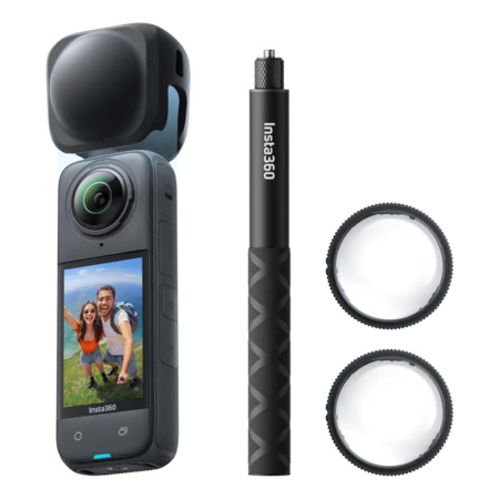 Экшн-камера Insta 360 X4 Get-Set Bundle Black, черный Экшн-камера Insta 360 X4 Get-Set Bundle Black, черный