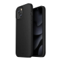Чехол для iPhone 13 UNIQ Lino (IP6.1HYB(2021)-LINOBLK) Черный Чехол для iPhone 13 UNIQ Lino (IP6.1HYB(2021)-LINOBLK) Черный