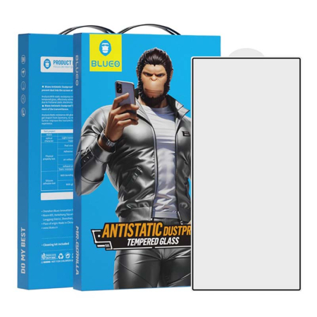 Защитное стекло для Samsung Galaxy S25 Ultra Silk Full cover Anti-Static Черный Защитное стекло для Samsung Galaxy S25 Ultra Silk Full cover Anti-Static Черный